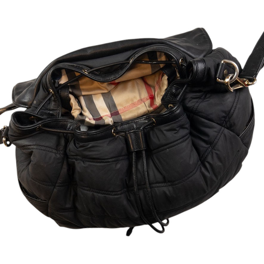 Vintage Burberry Nova Check Lined Crossbody Bag