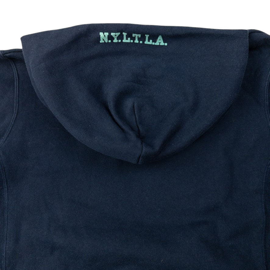 Vintage Stussy X Champion NYTLA Hoodie Size S
