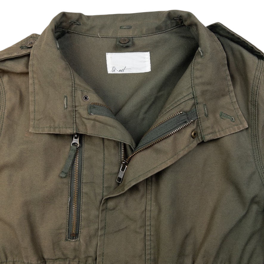 Vintage Ne-Net By Issey Miyake Military Jacket Womens Size S