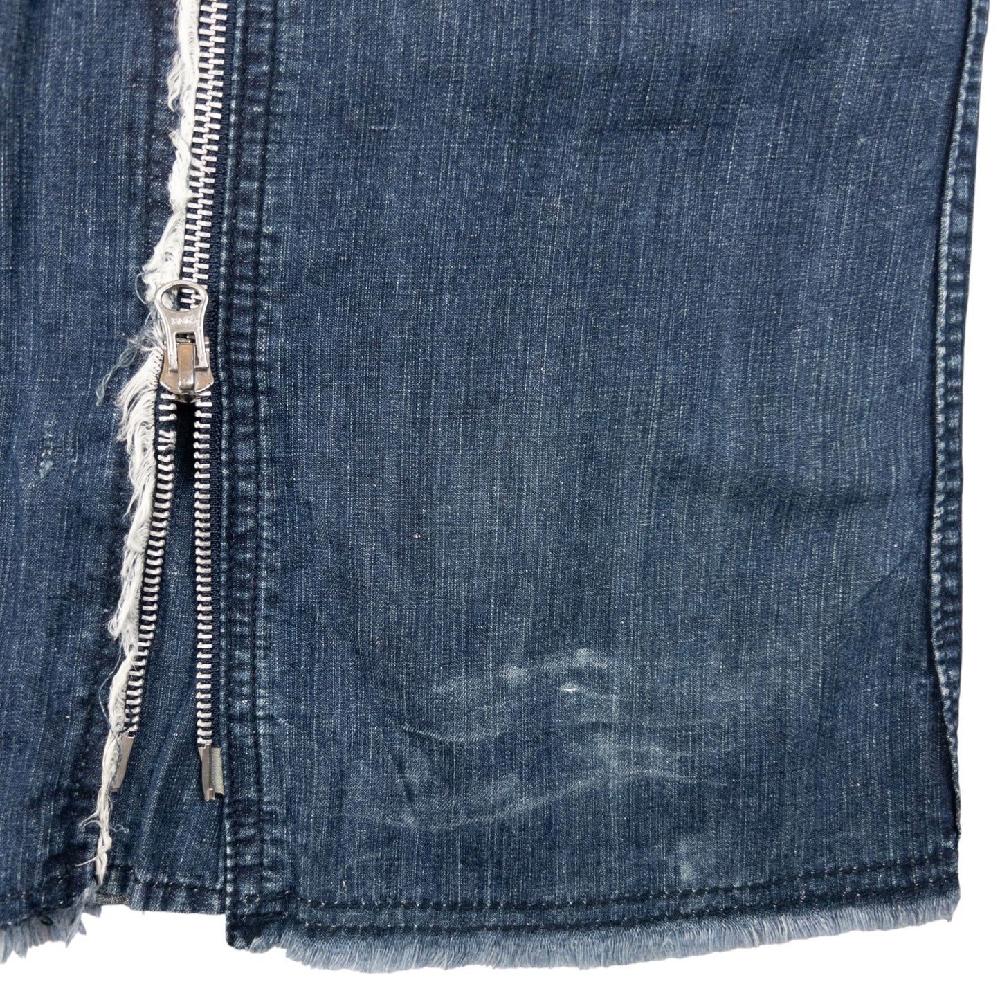 Vintage Cabane De Zucca By Issey Miyake Denim Skirt Womens Size W32