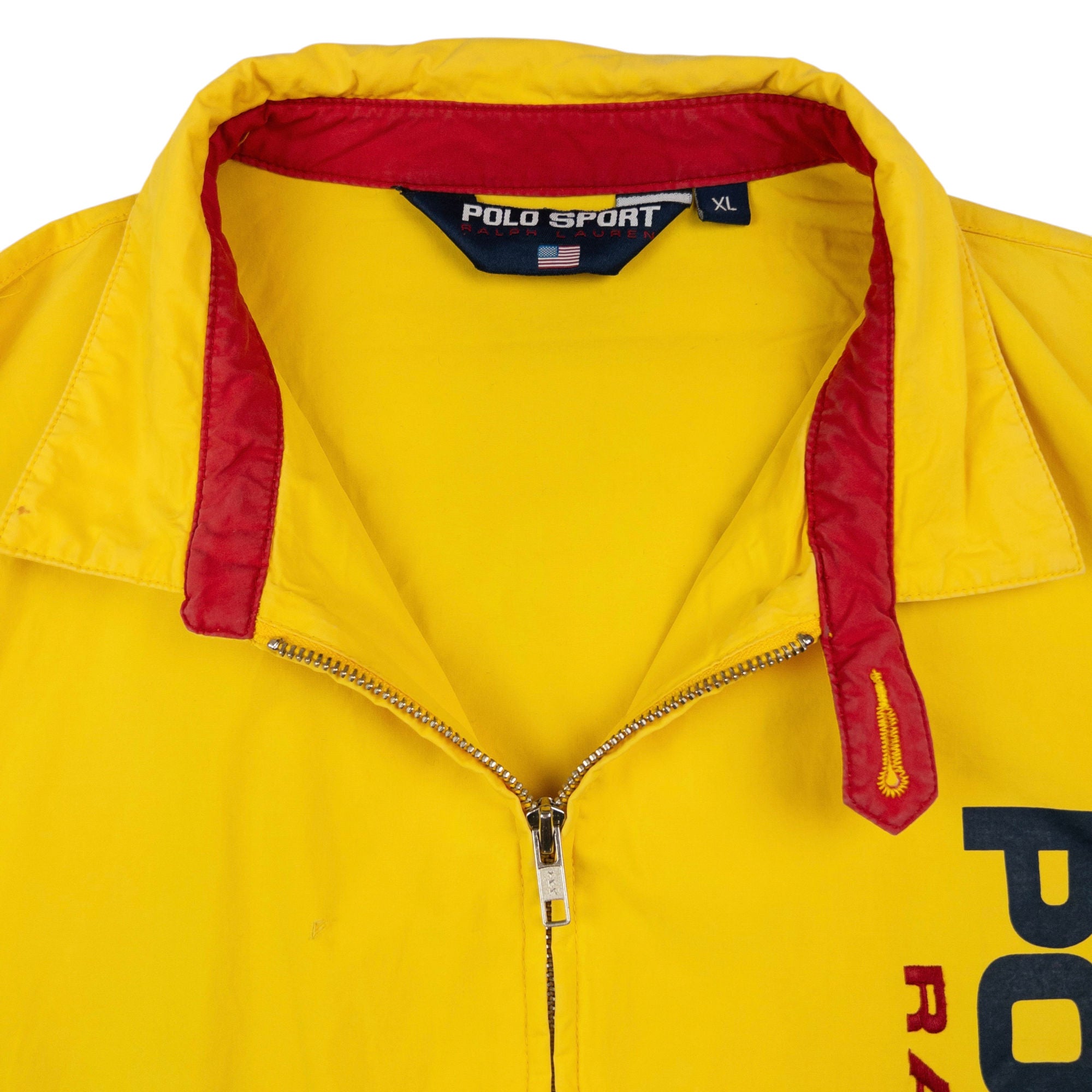 Vintage Polo Sport Ralph Lauren Zip Up Jacket Size XL