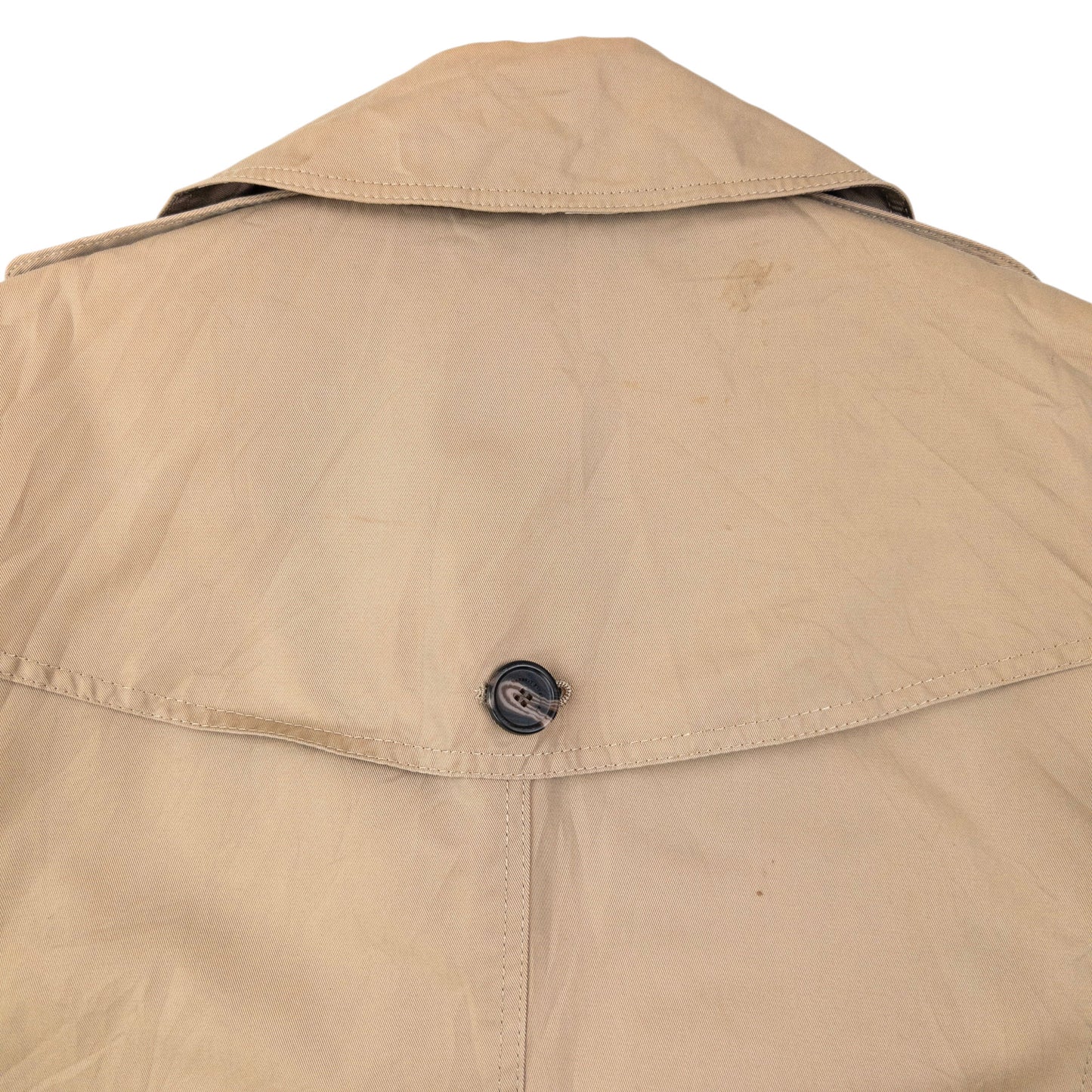 Vintage 2000s Burberry Blue Label Nova Check Lined Trench Jacket Womens Size M