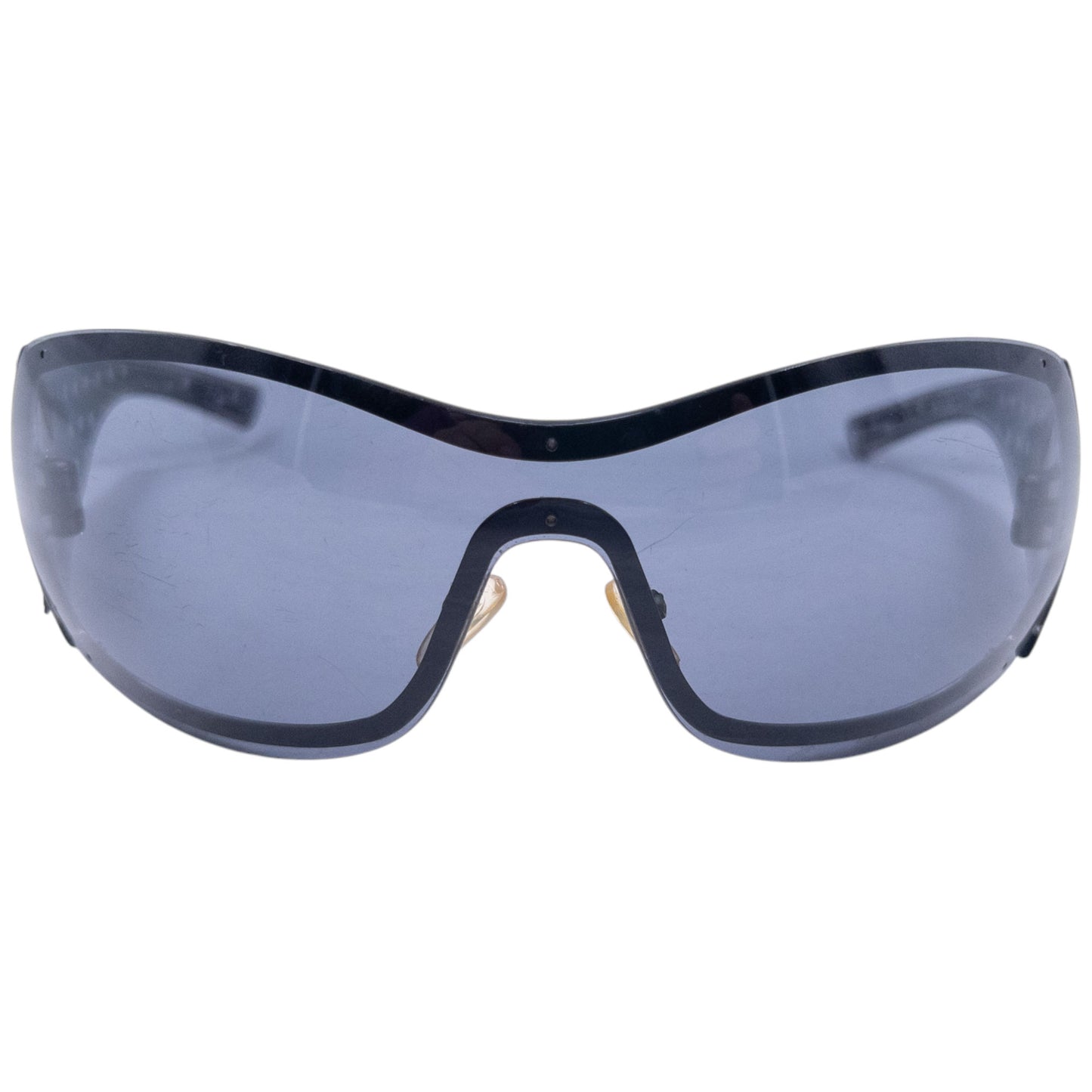 Vintage Dior Polka Dot Shield Sunglasses