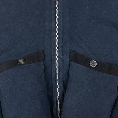Vintage CP Company Zip Up Cargo Hoodie Size XL