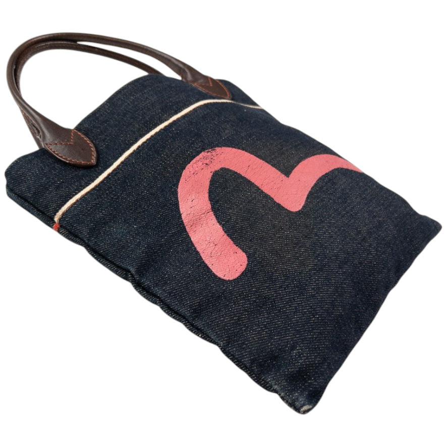 Vintage Evisu Gull Japanese Denim Handbag