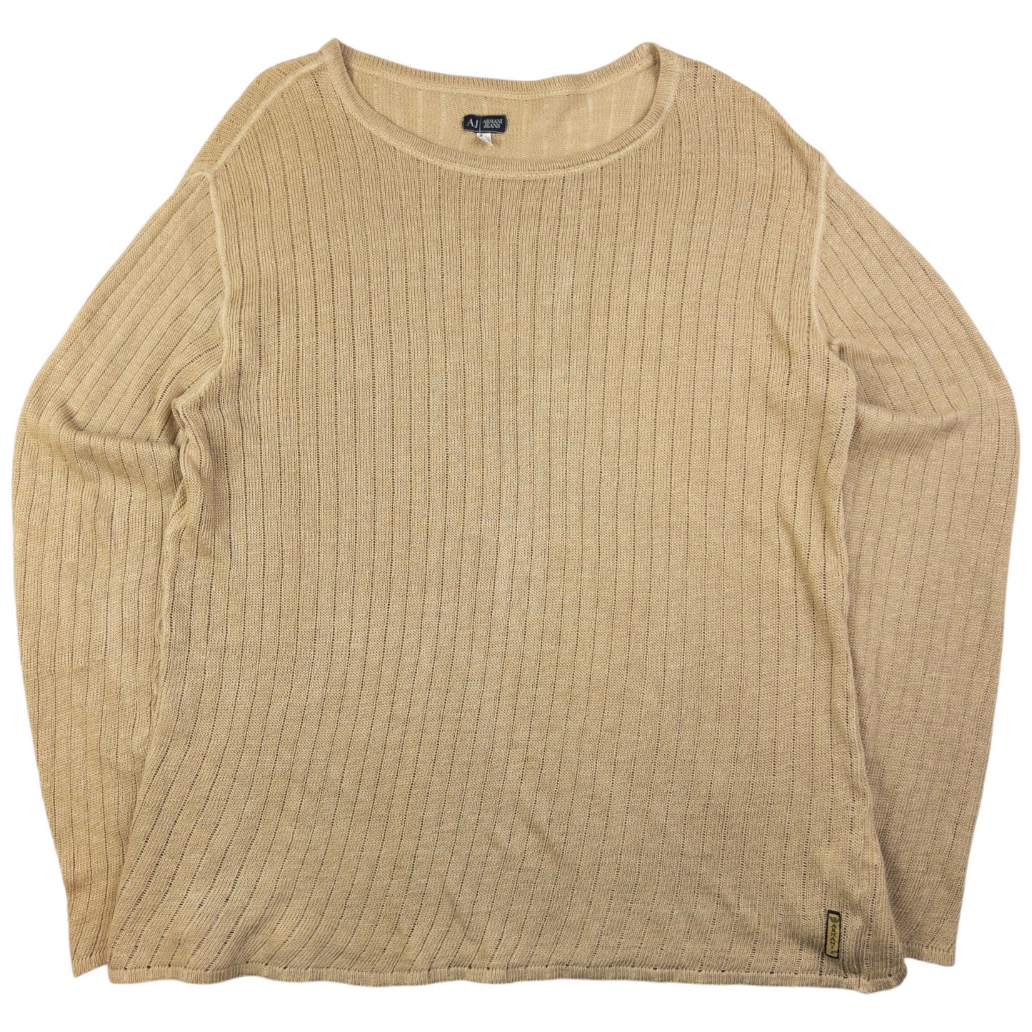 Vintage Armani Jeans Lightweight Knit Jumper Size L