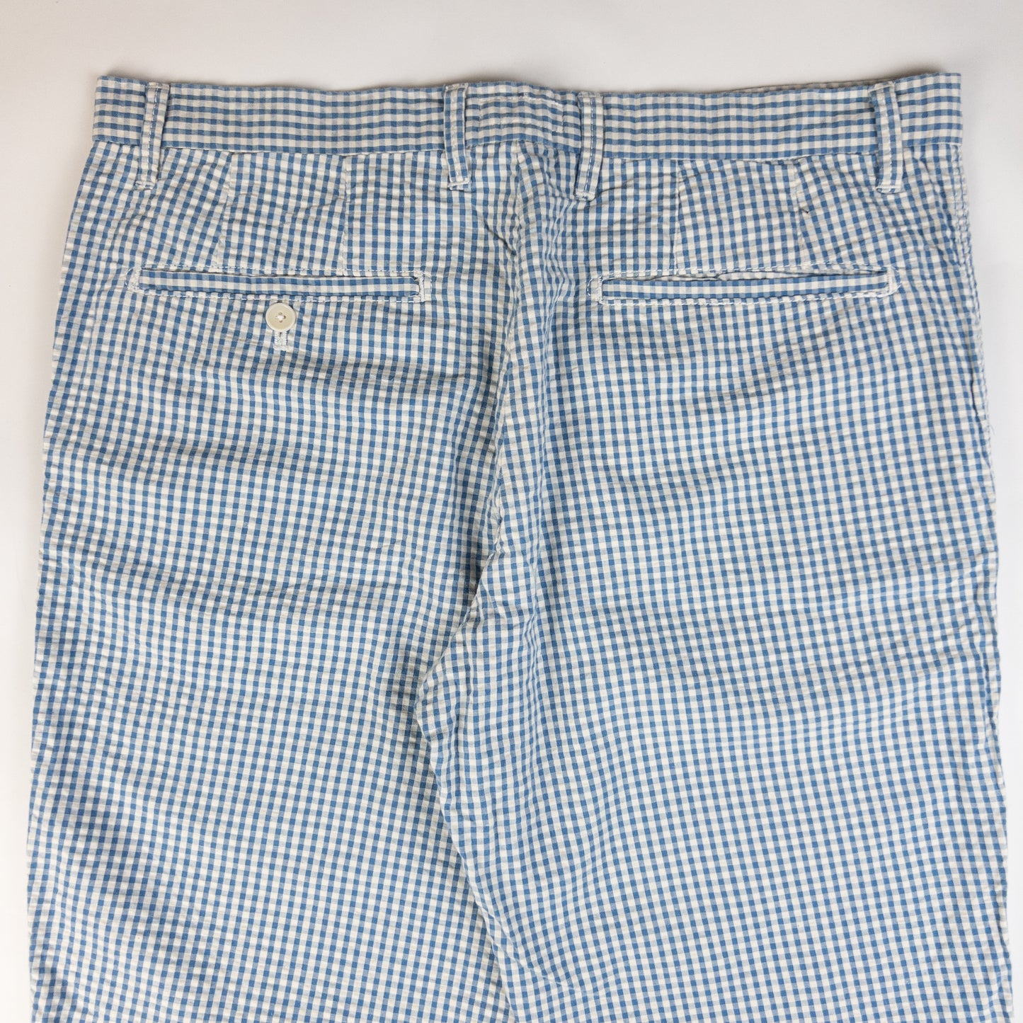 Vintage Final Home Gingham Check Trousers Size W34