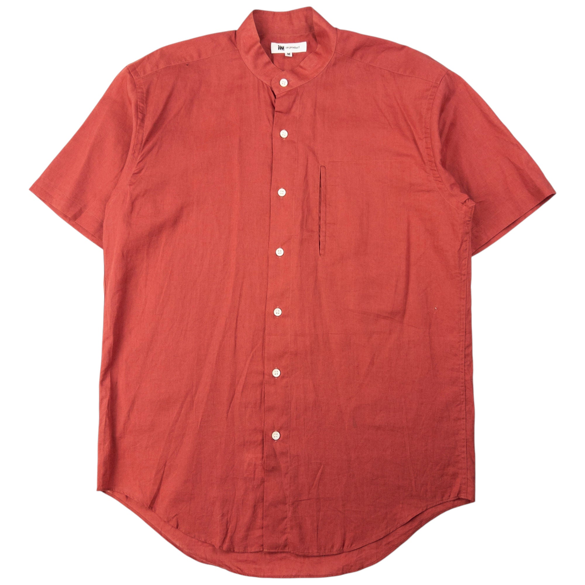 Vintage Issey Miyake Short Sleeve Button Up Shirt Size M