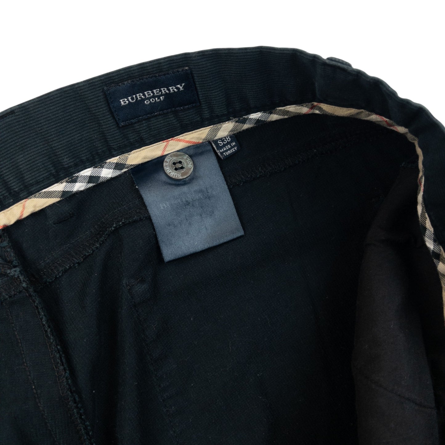 Vintage 2000s Burberry Golf Trousers Size W36