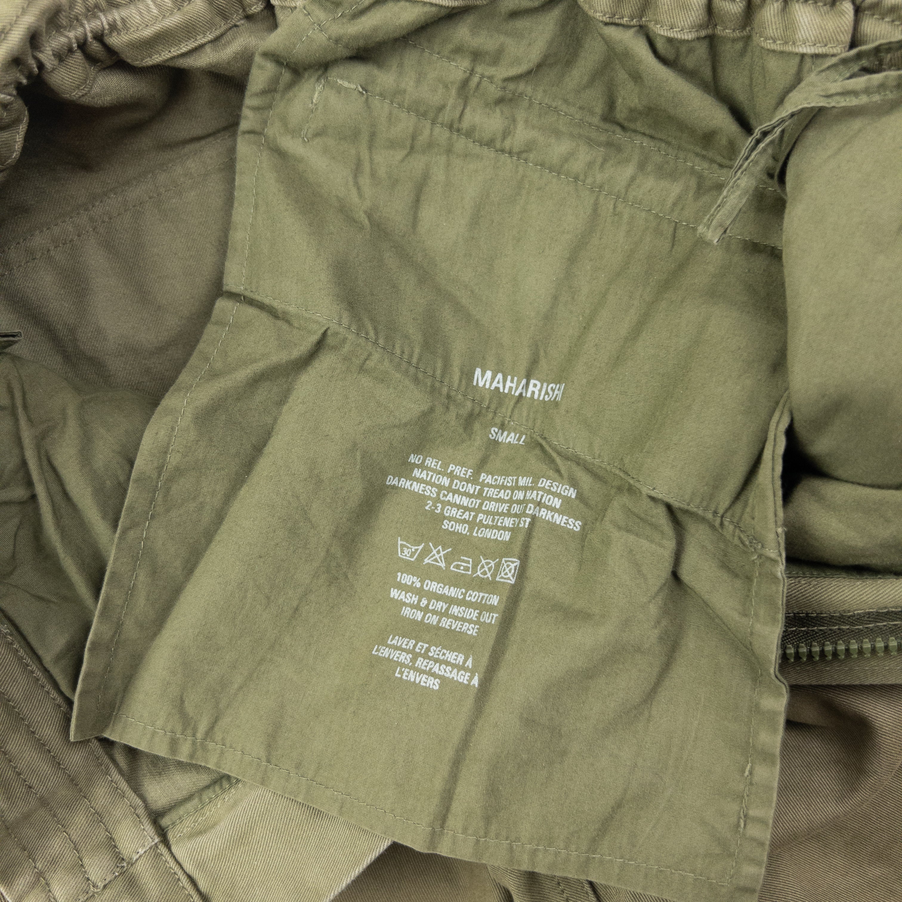 Vintage Maharishi Roll Up Trousers Size S