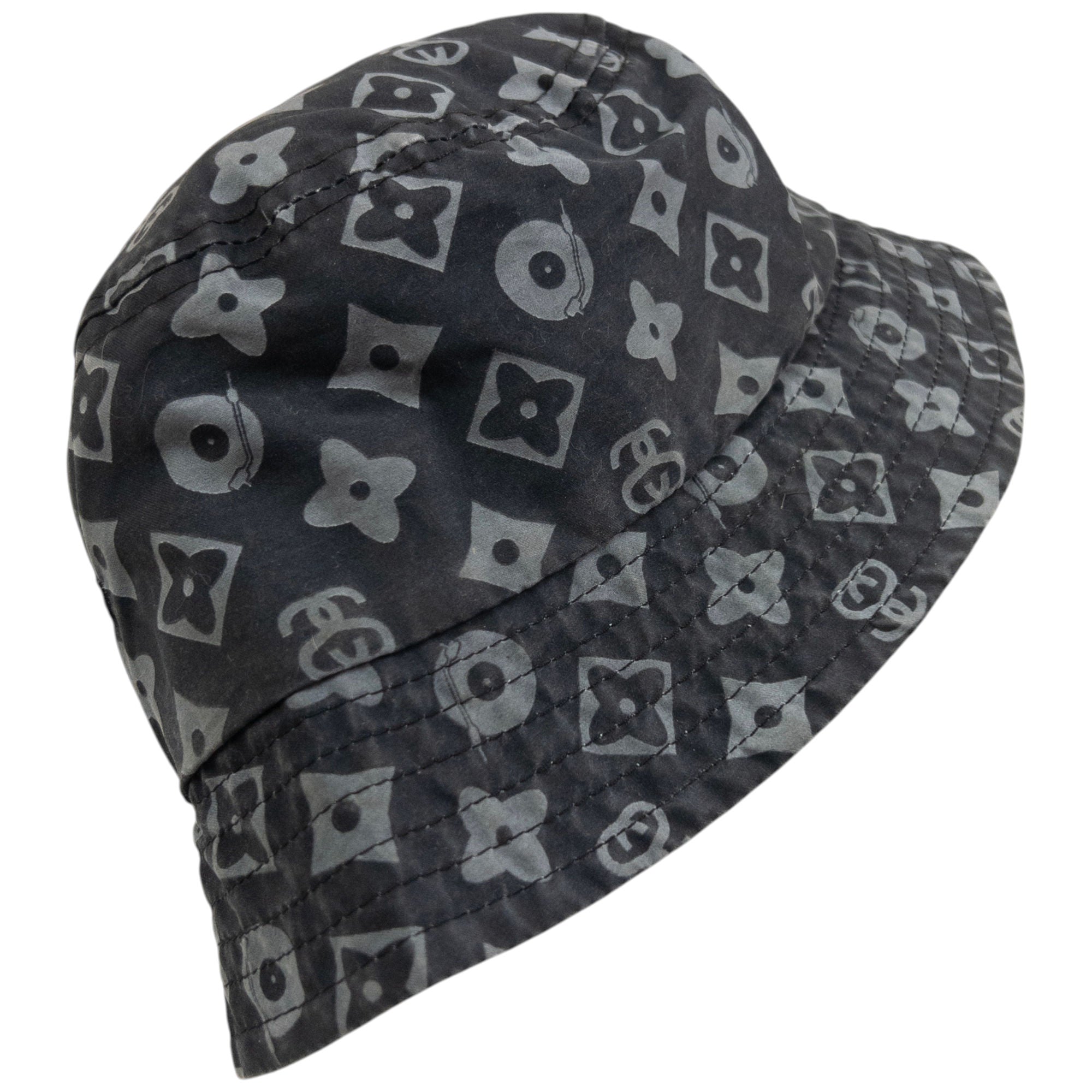 Vintage Stussy Monogram Bucket Hat