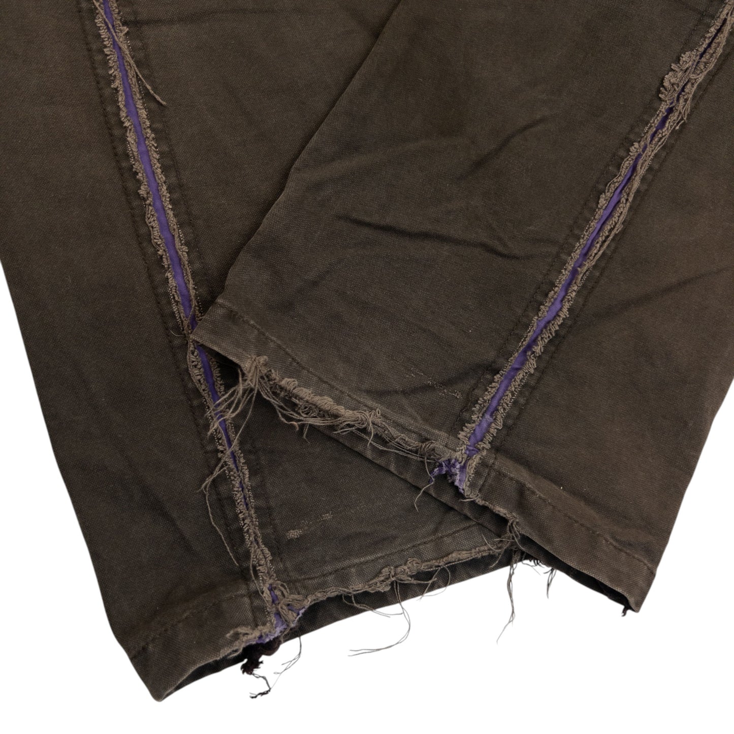 Vintage 2000s PPFM Exposed Seam Cargo Trousers Size W32