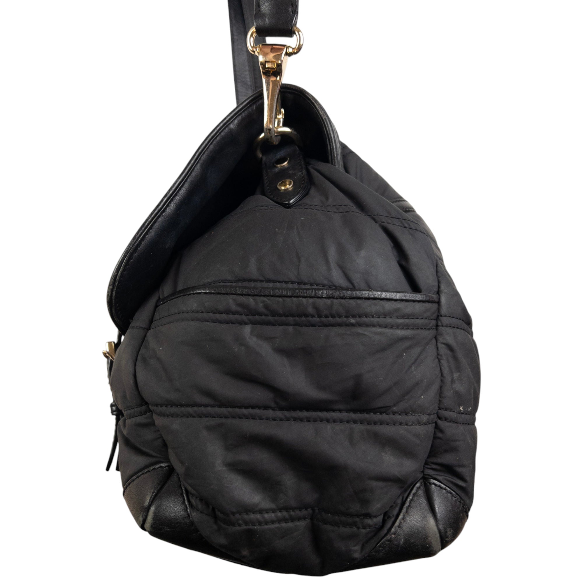 Vintage Burberry Nova Check Lined Crossbody Bag