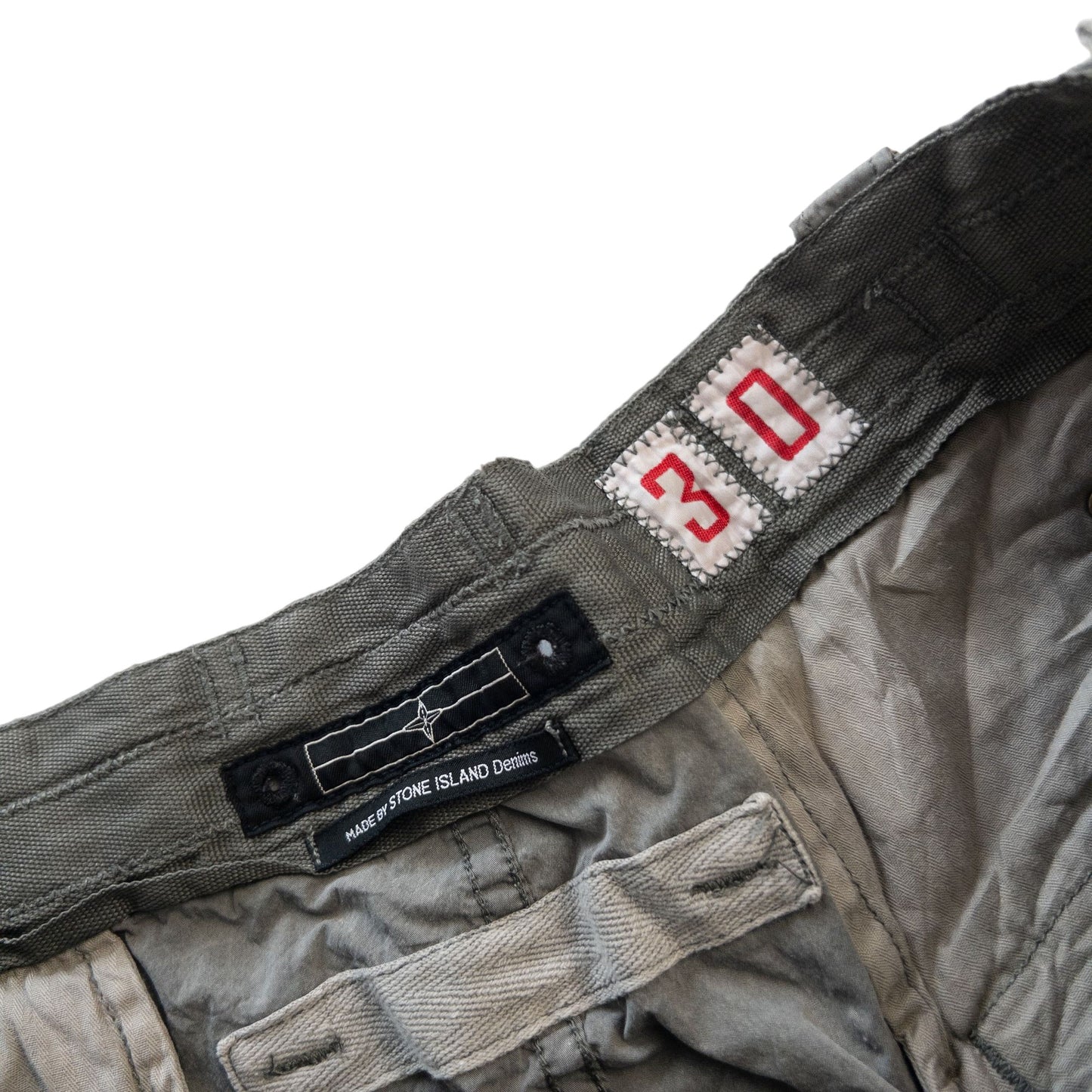 Vintage Stone Island Cargo Trousers Size W31