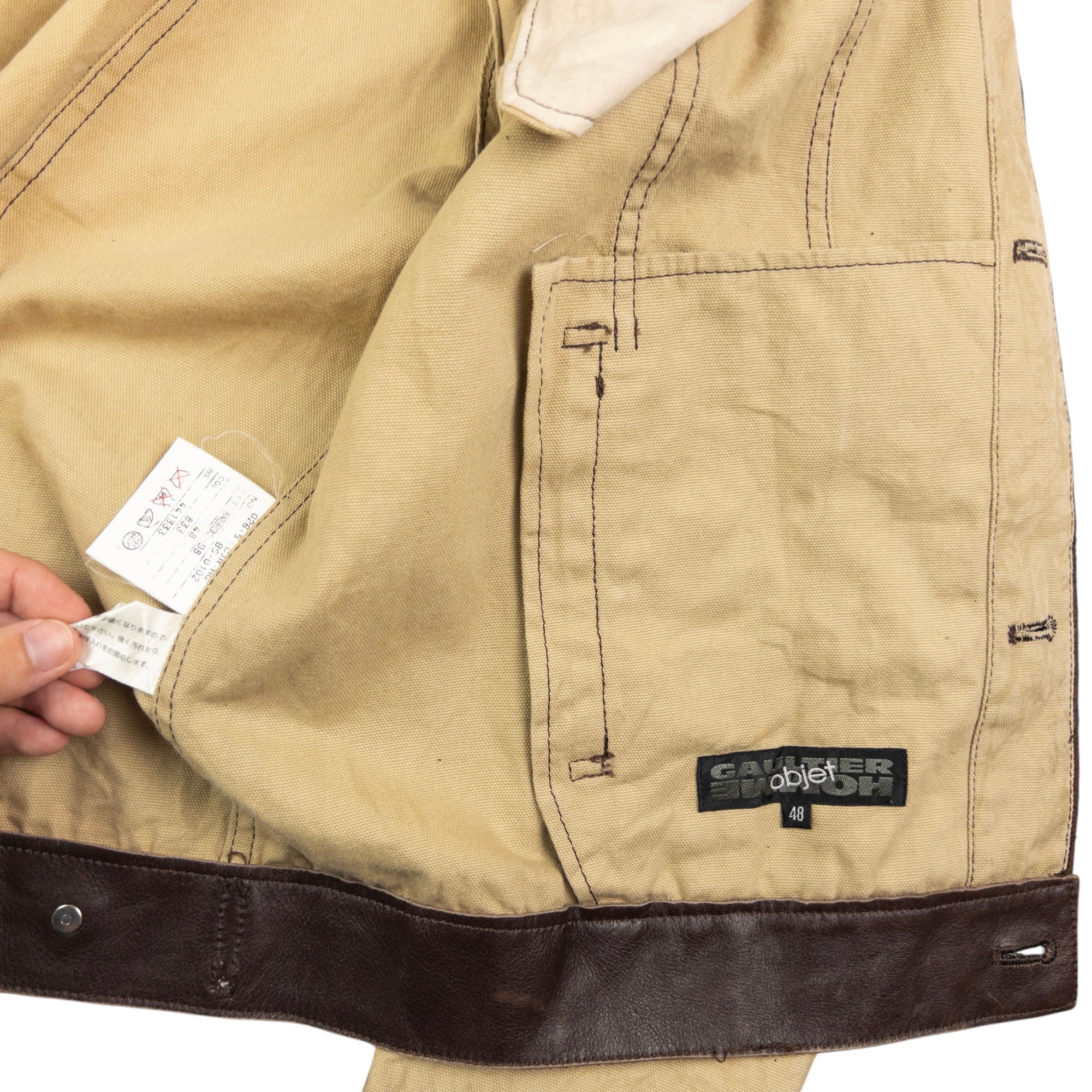 Vintage Gaultier HOMME Objet Button Up Jacket Womens Size S