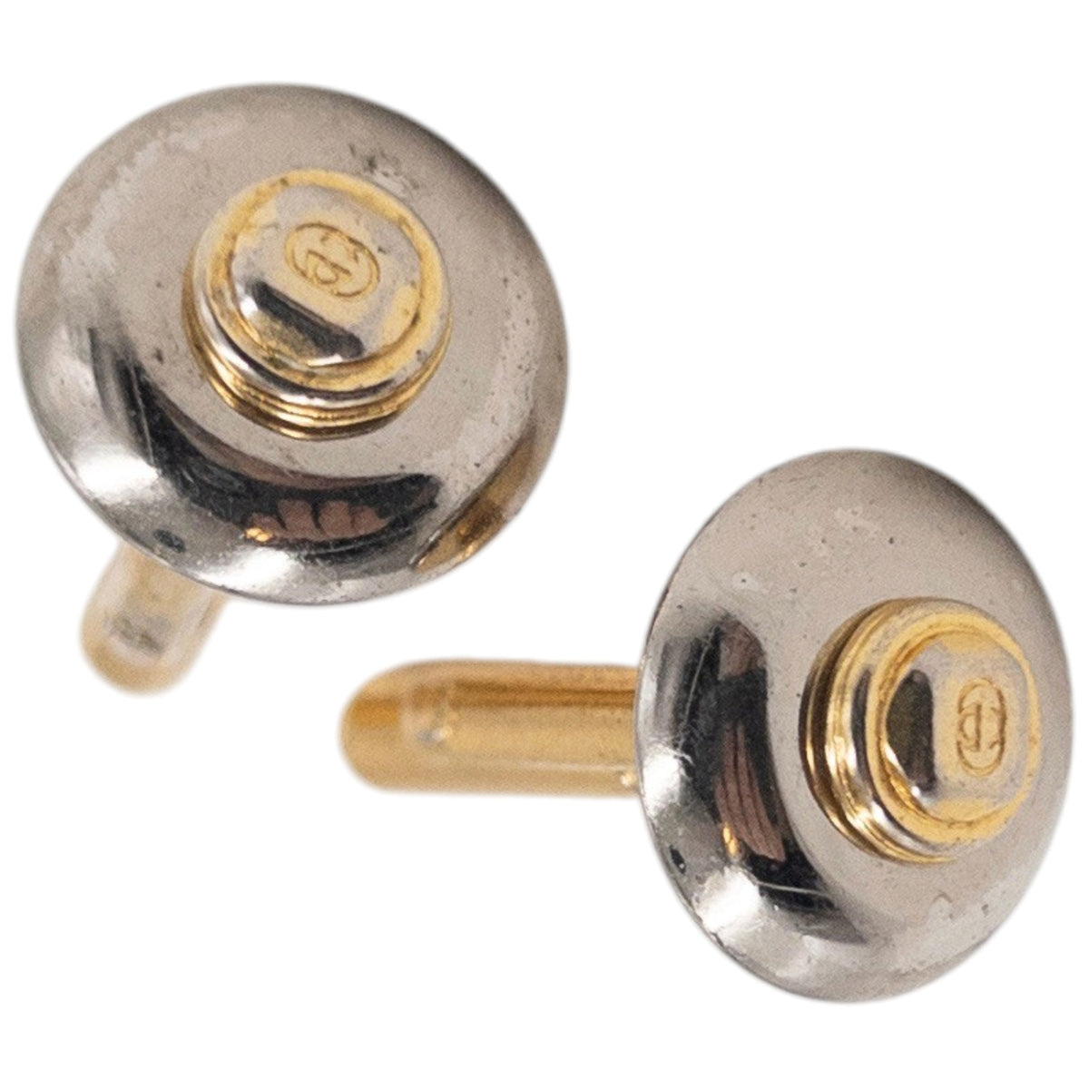 Vintage 90s Gucci Embossed Cufflinks