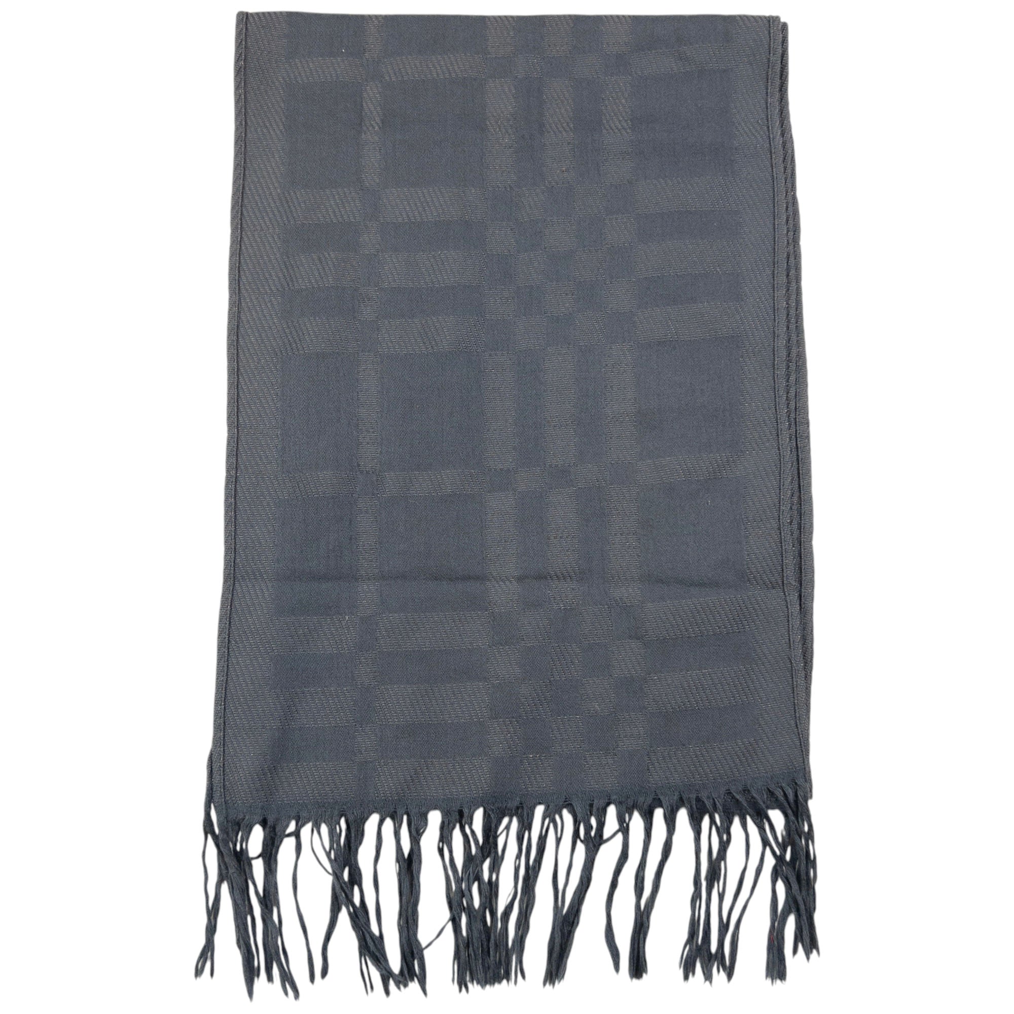Vintage Burberry Nova Check Tassel Scarf