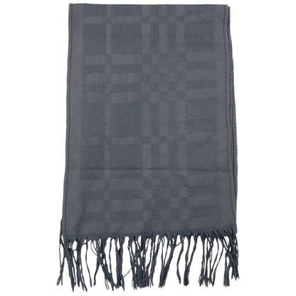 Vintage Burberry Nova Check Tassel Scarf