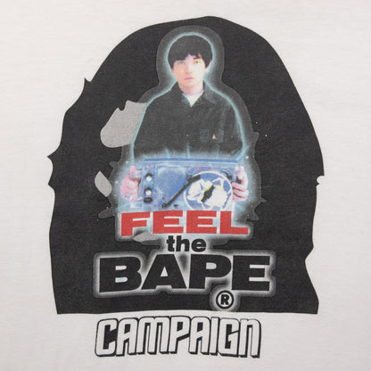 Vintage Bape Archive Collection Feel The Bape Campaign T Shirt Size XS