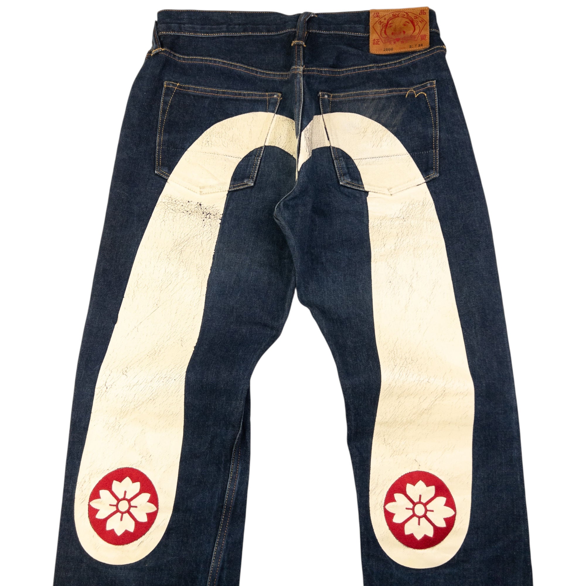 Vintage Evisu Kamon Daicock Japanese Denim Jeans Size W31