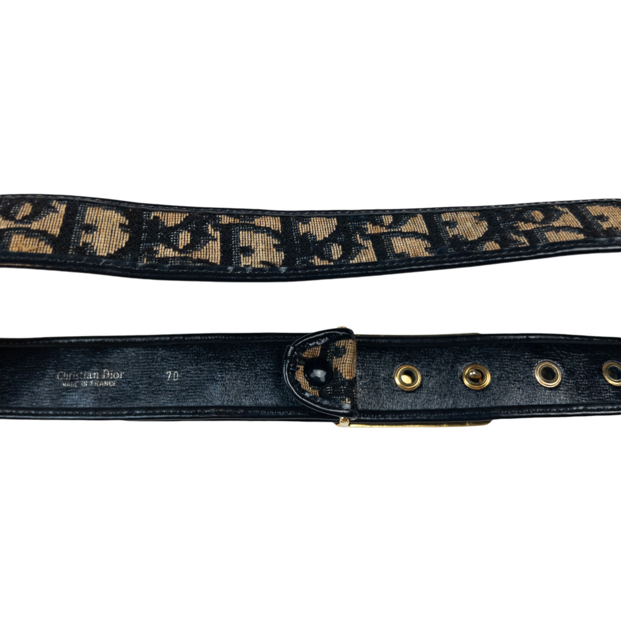 Vintage Dior Monogram Belt Size W26
