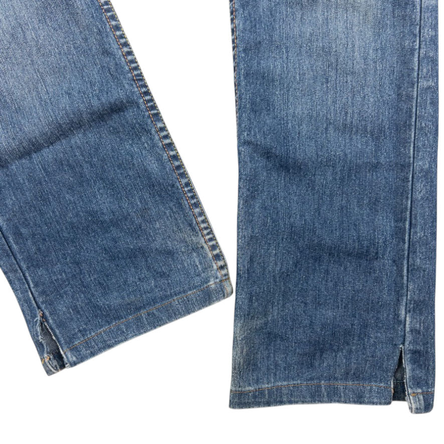 Vintage Evisu Donna Painted Daicock Denim Jeans Womens Size W29