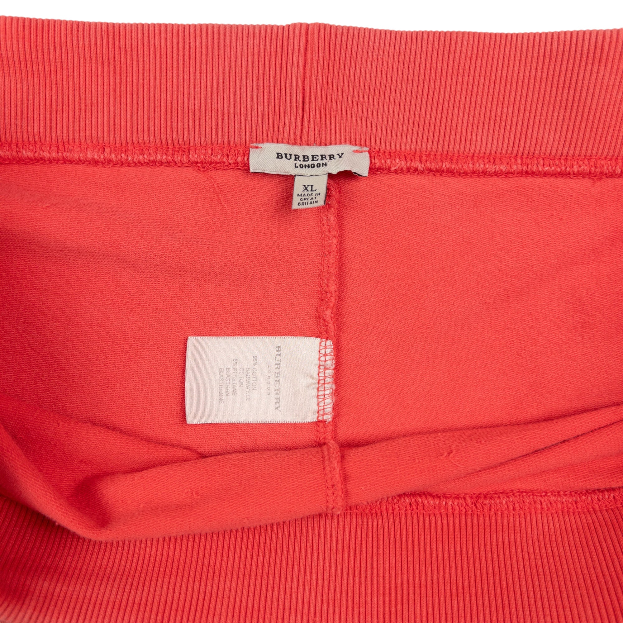 Vintage Burberry Nova Check Detail Joggers Womens Size XL