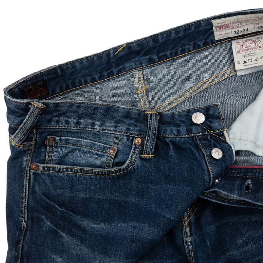 Vintage Evisu Double Gull Japanese Denim Jeans Size W34