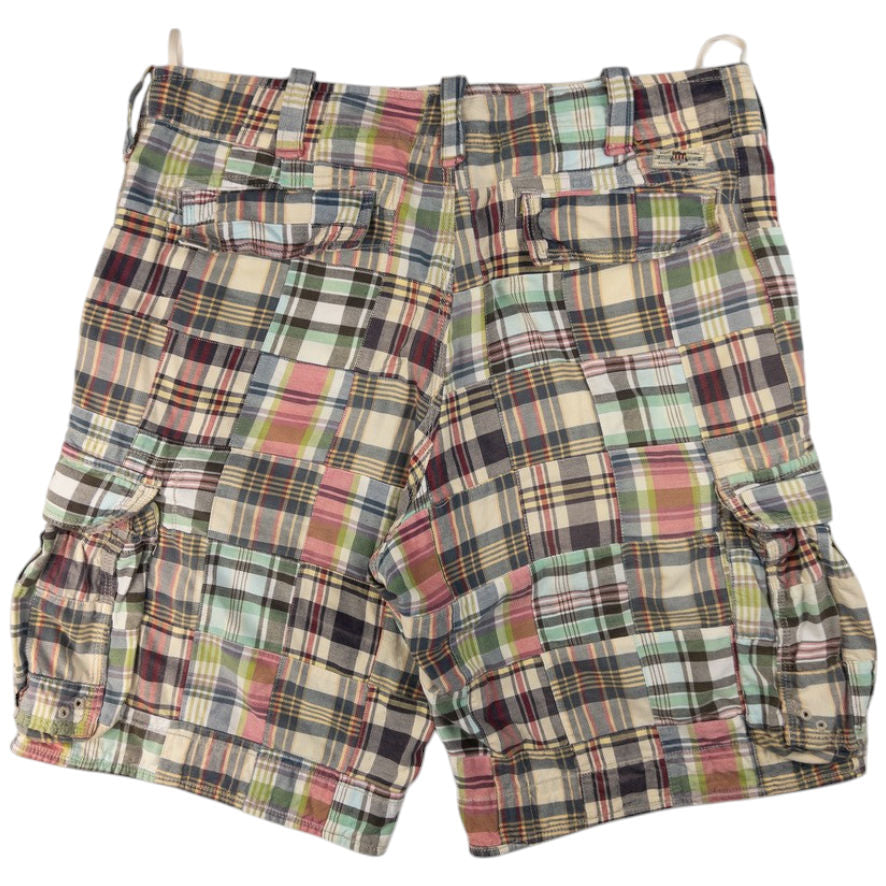 Vintage Polo Ralph Lauren Patchwork Cargo Shorts Size W38