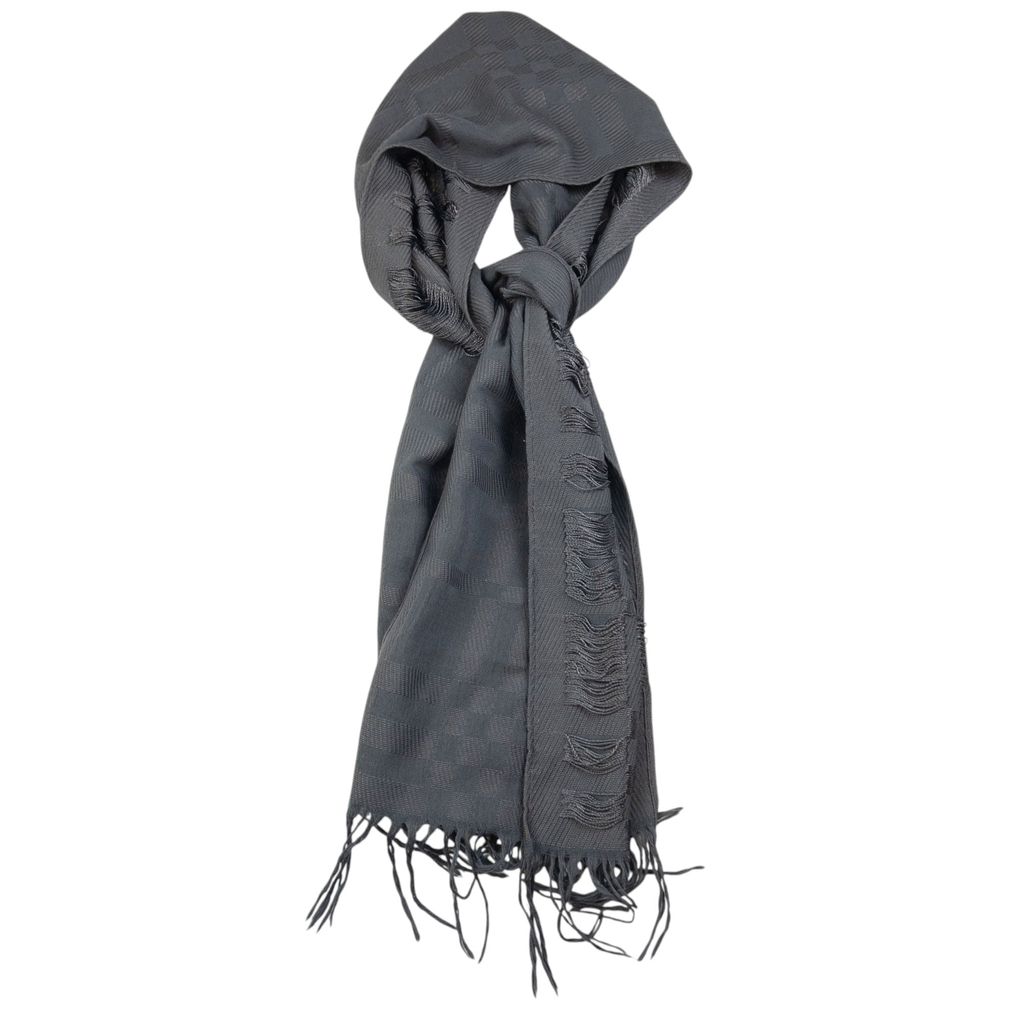 Vintage Burberry Nova Check Tassel Scarf