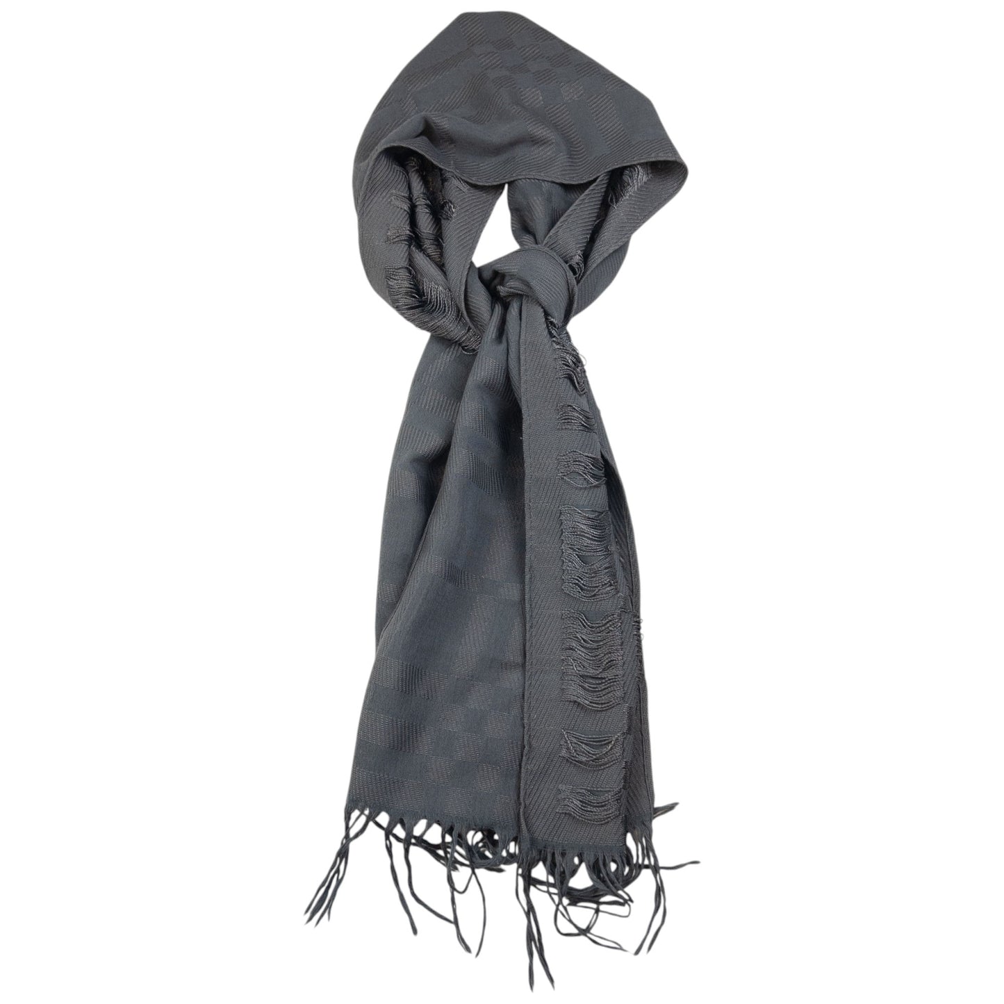 Vintage Burberry Nova Check Tassel Scarf