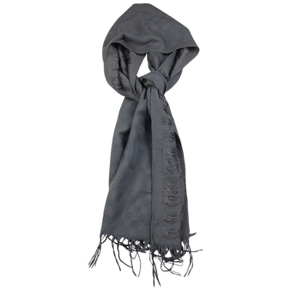 Vintage Burberry Nova Check Tassel Scarf