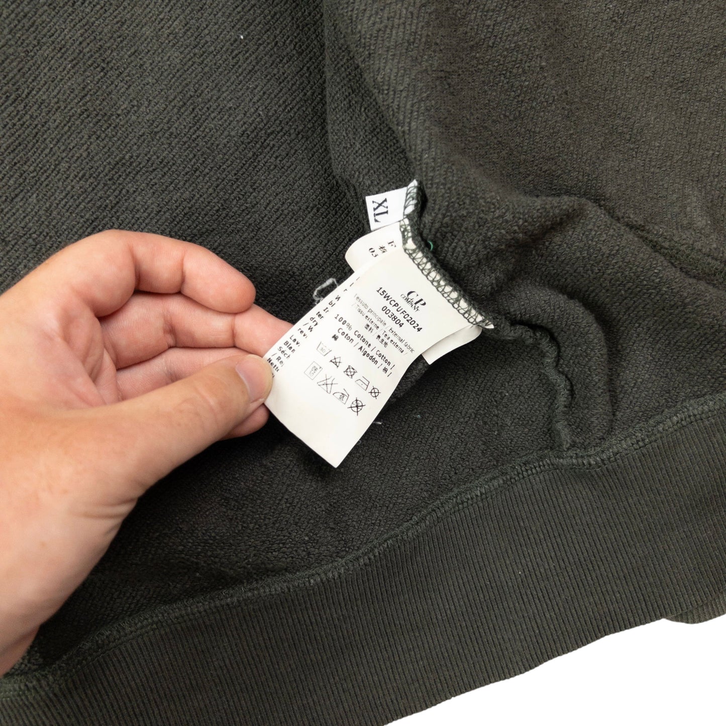 Vintage CP Company Goggle Hood Zip Up Hoodie Size M