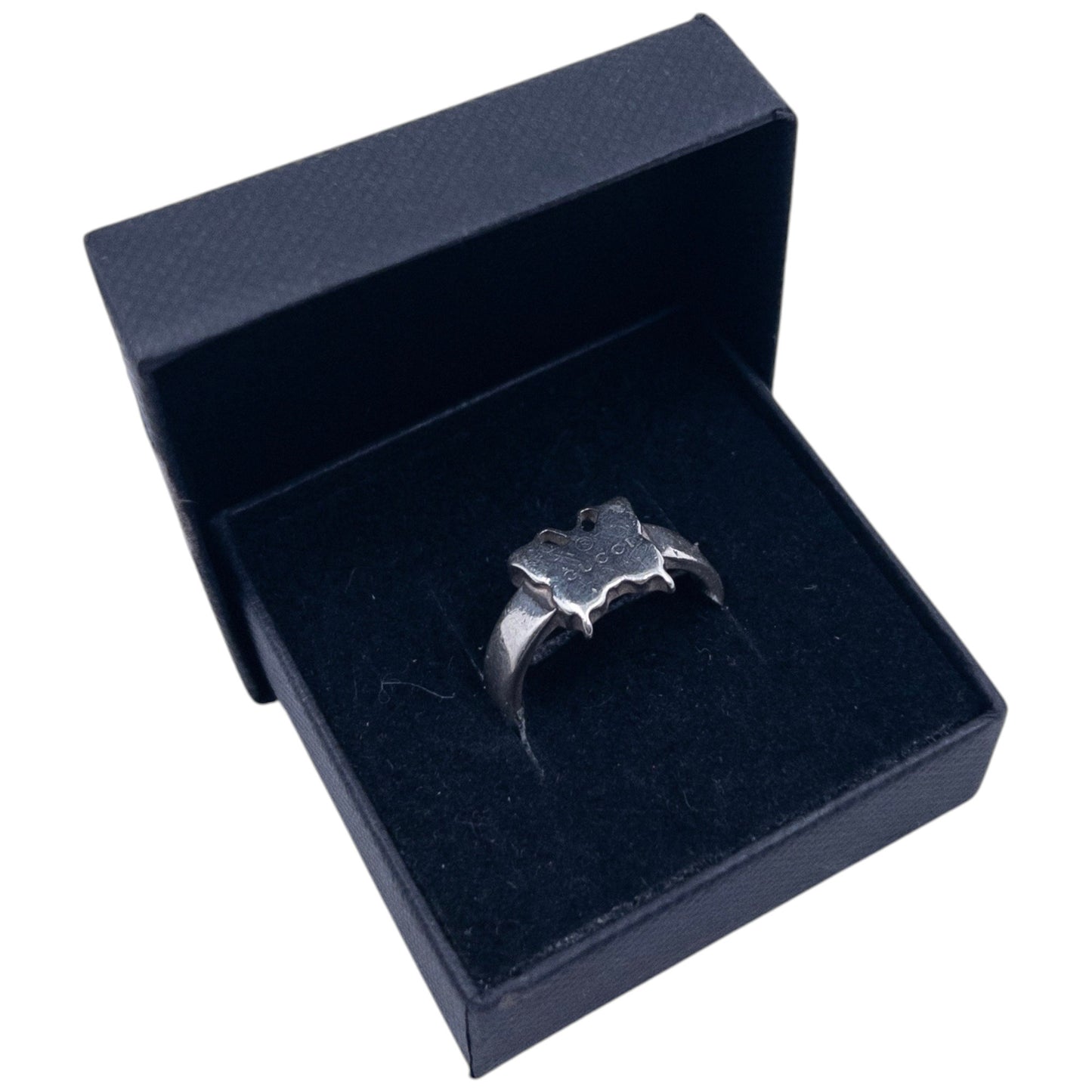 Vintage Gucci Silver Butterfly Ring