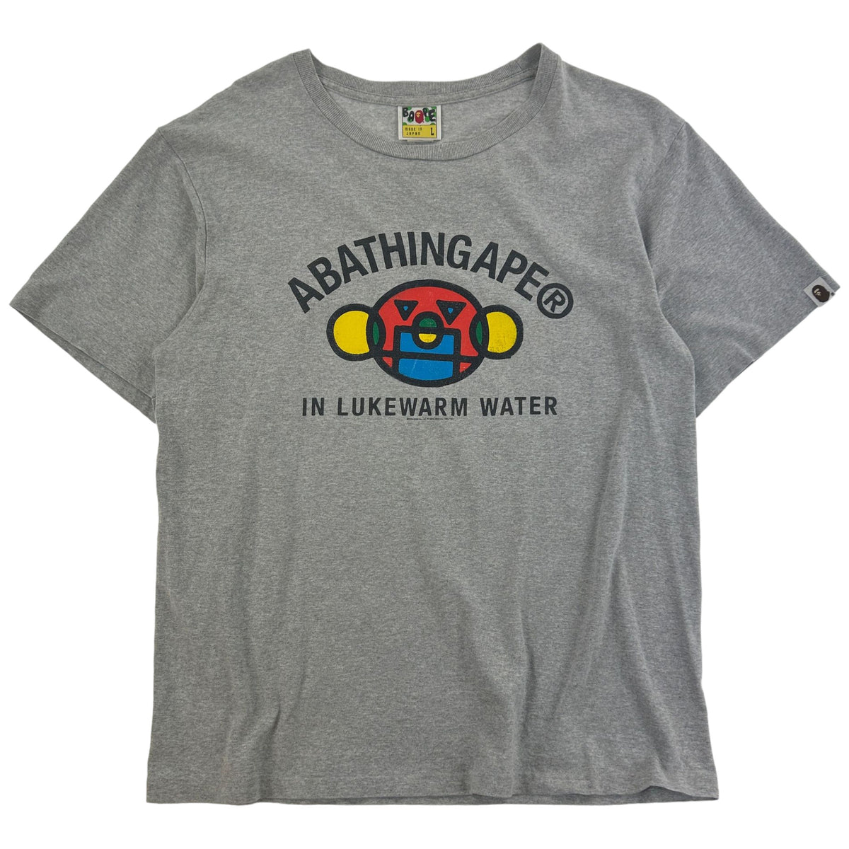 Vintage Bape Luke Warm Water T-Shirt Size M