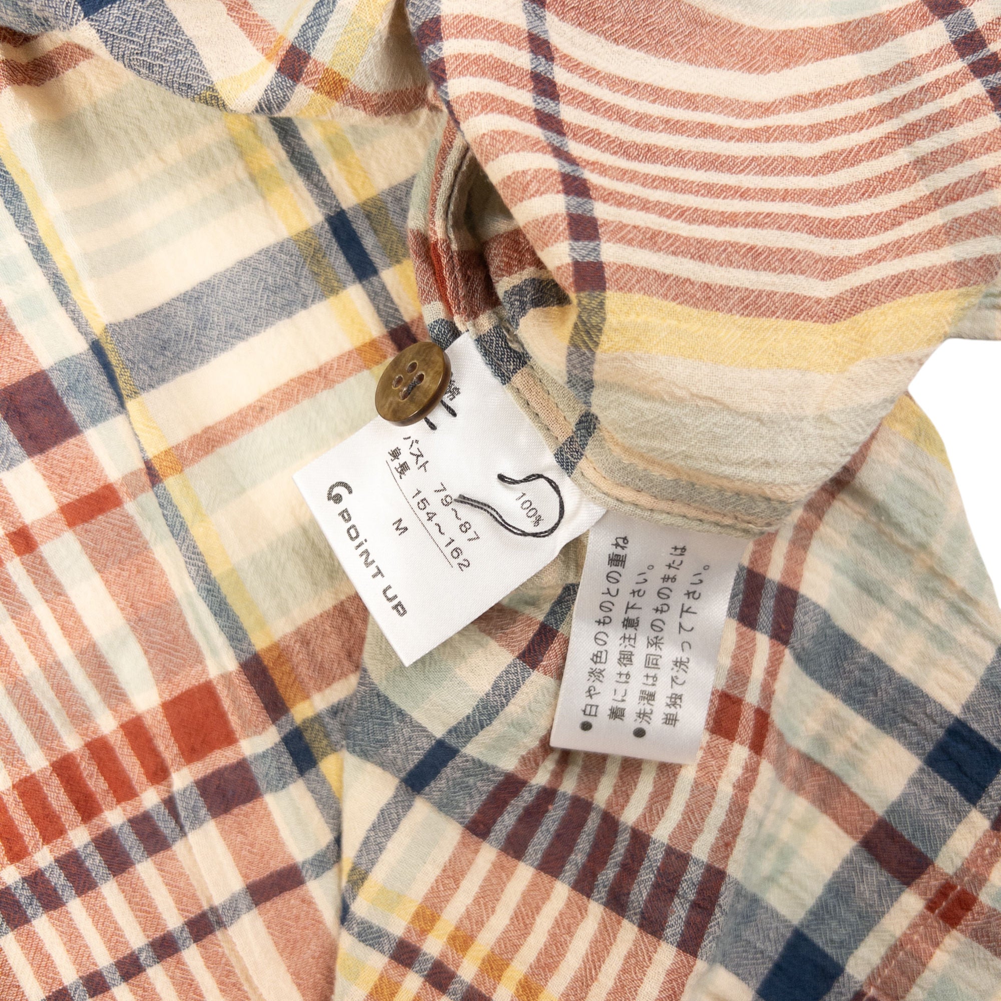 Vintage Hai Sporting Gear By Issey Miyake Short Sleeve Button Up Shirt Size M