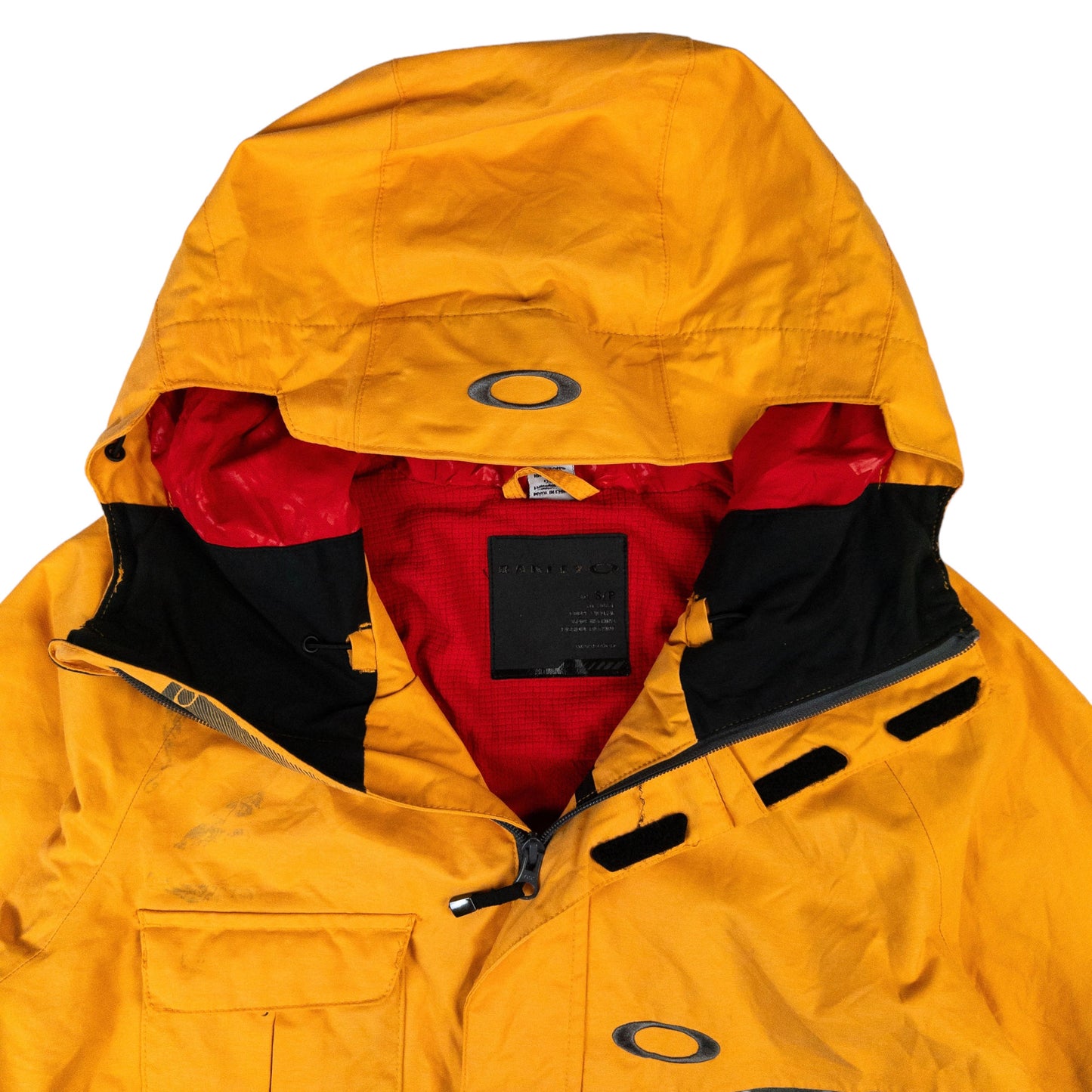 Vintage Oakley Zip Up Snowboarding Jacket Size L