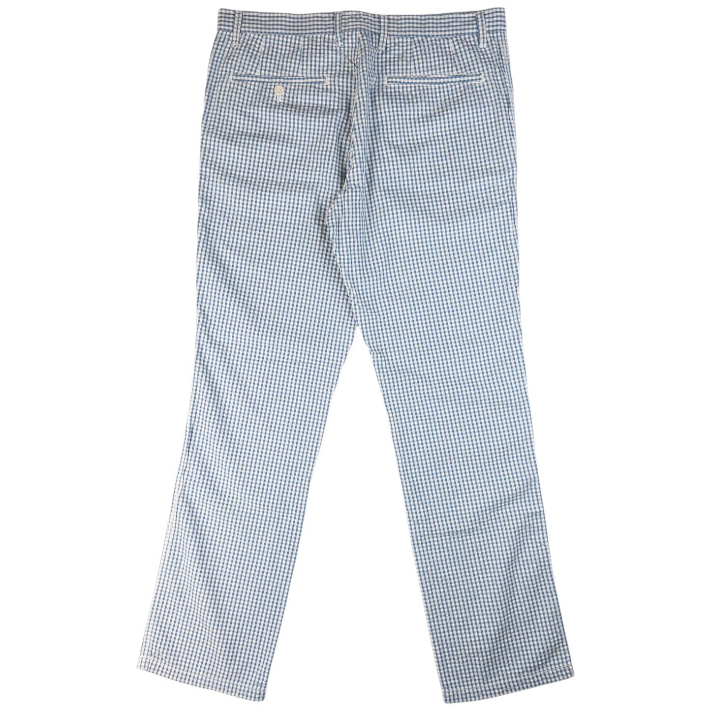 Vintage Final Home Gingham Check Trousers Size W34