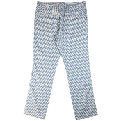 Vintage Final Home Gingham Check Trousers Size W34