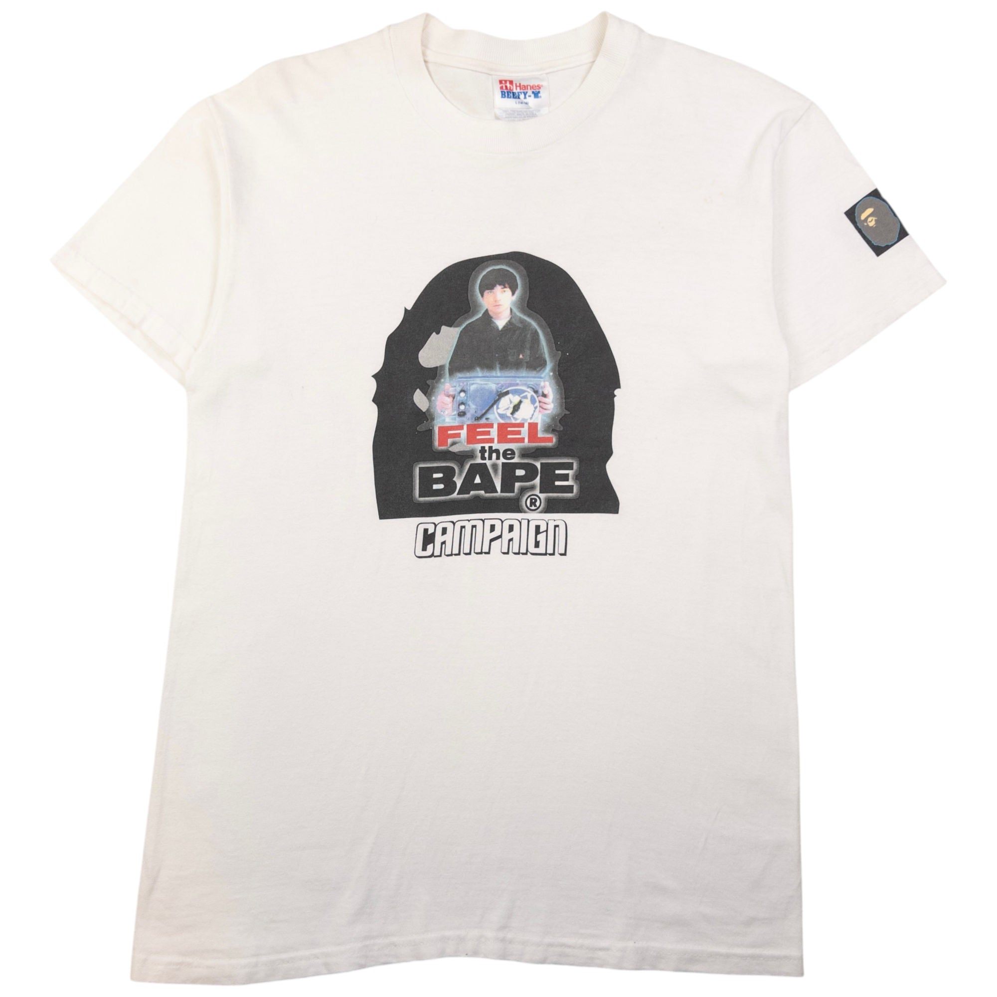 Vintage Bape Archive Collection Feel The Bape Campaign T Shirt Size XS