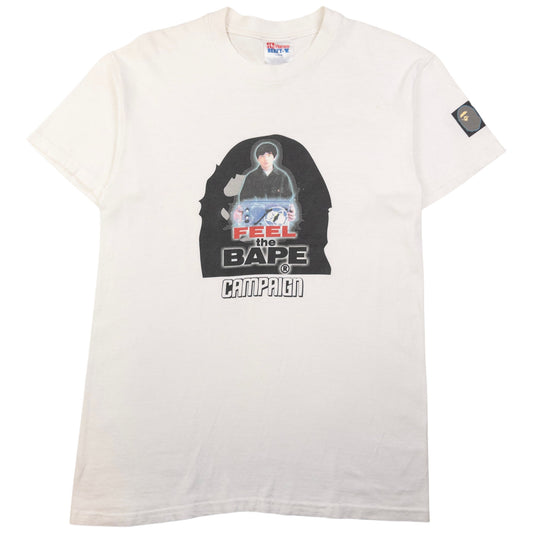 Vintage Bape Archive Collection Feel The Bape Campaign T Shirt Size XS
