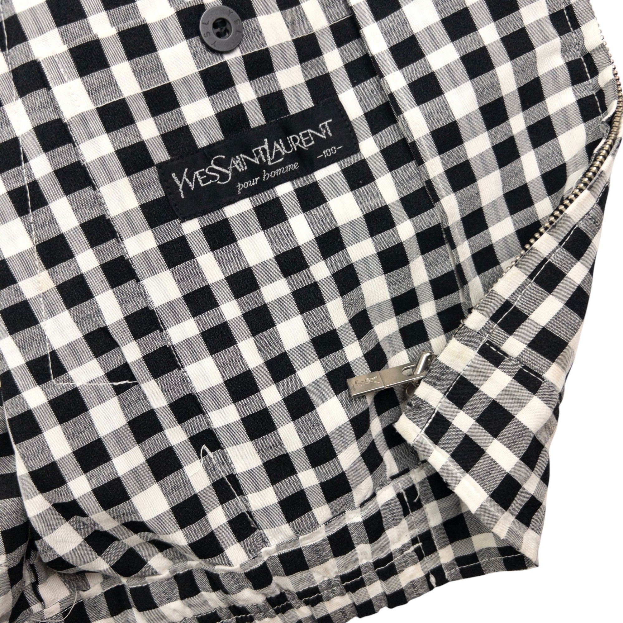 Vintage YSL Yves Saint Laurent Harrington Jacket Size L