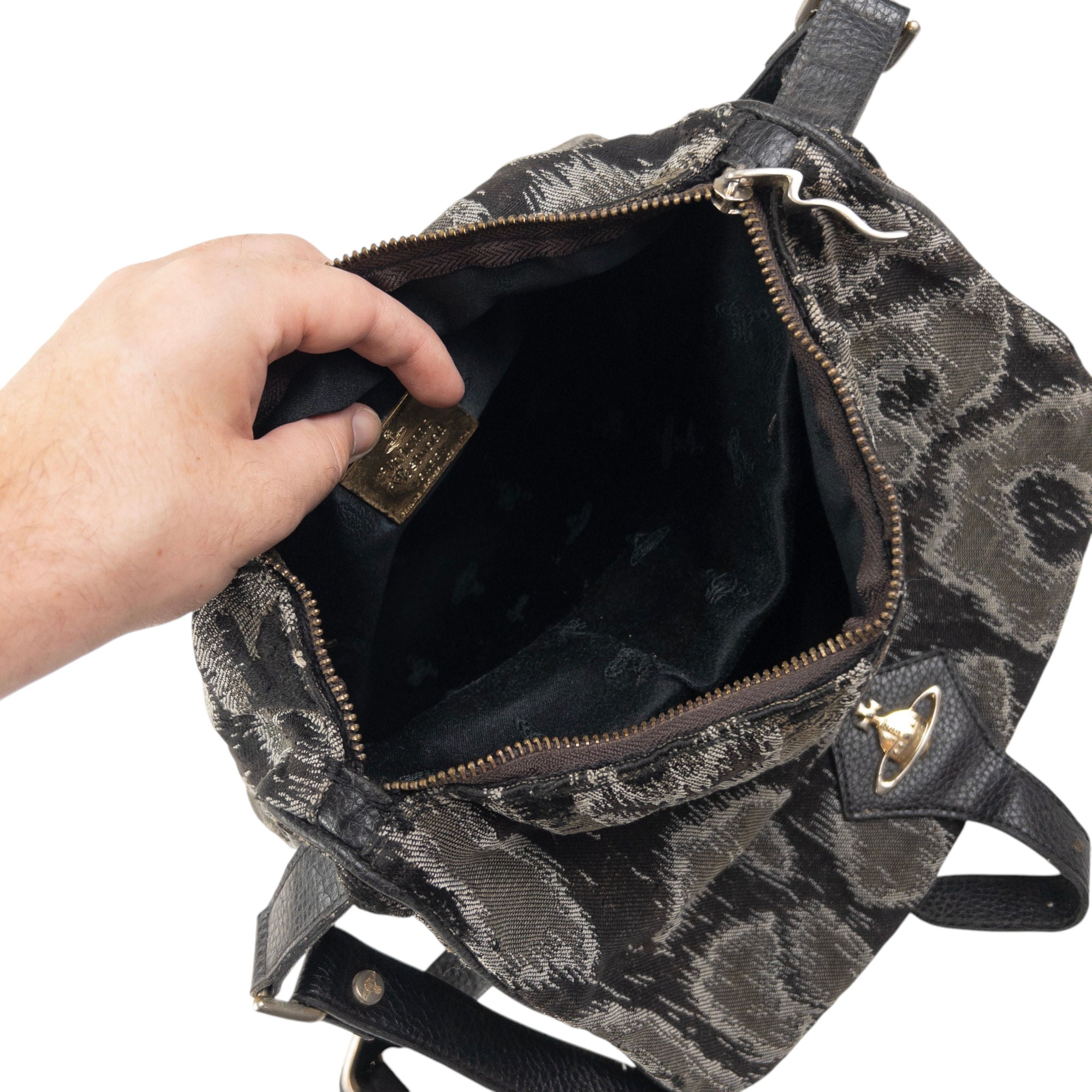 Vintage Vivienne Westwood Folded Pattern Crossbody Bag