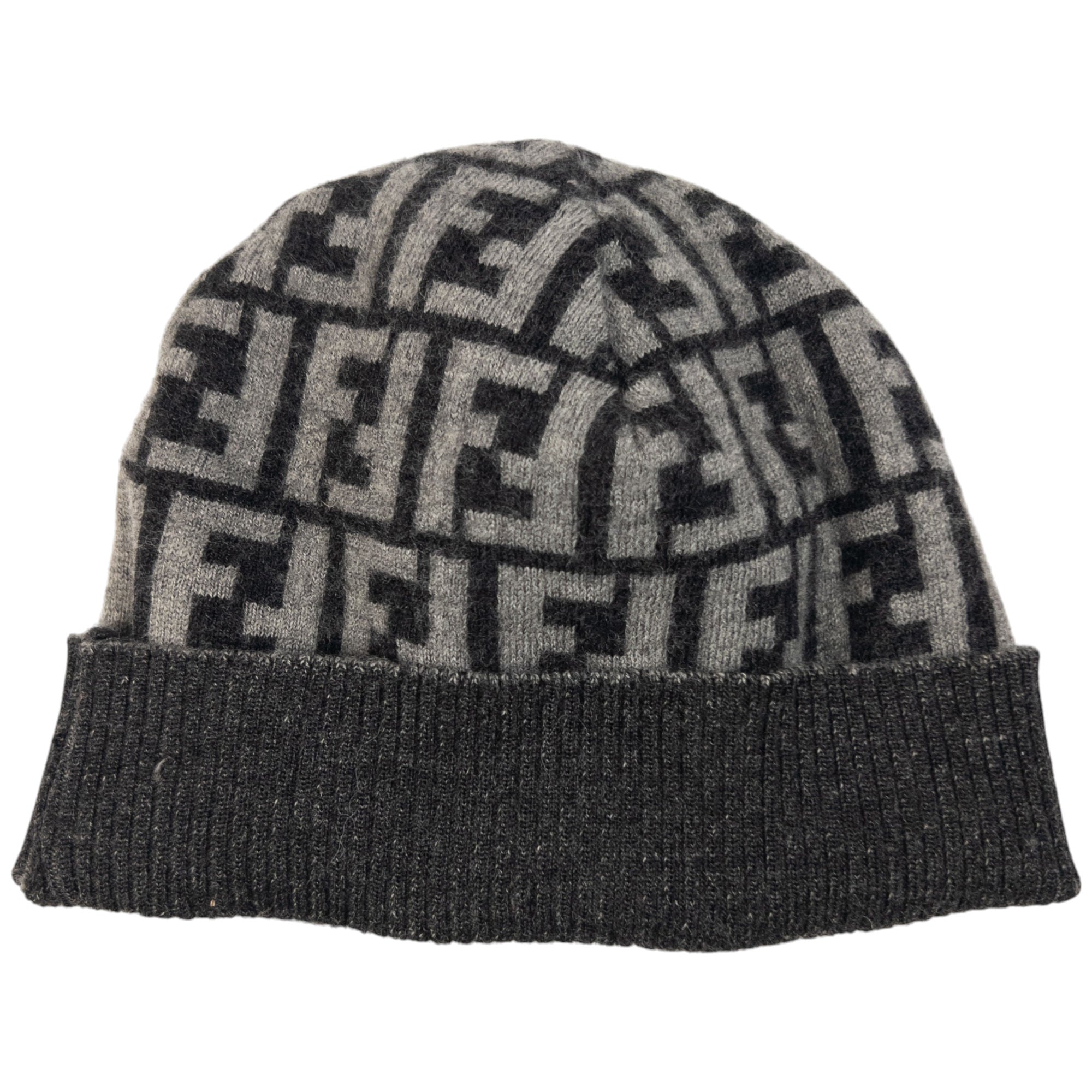 Vintage Fendi Monogram Wool Beanie