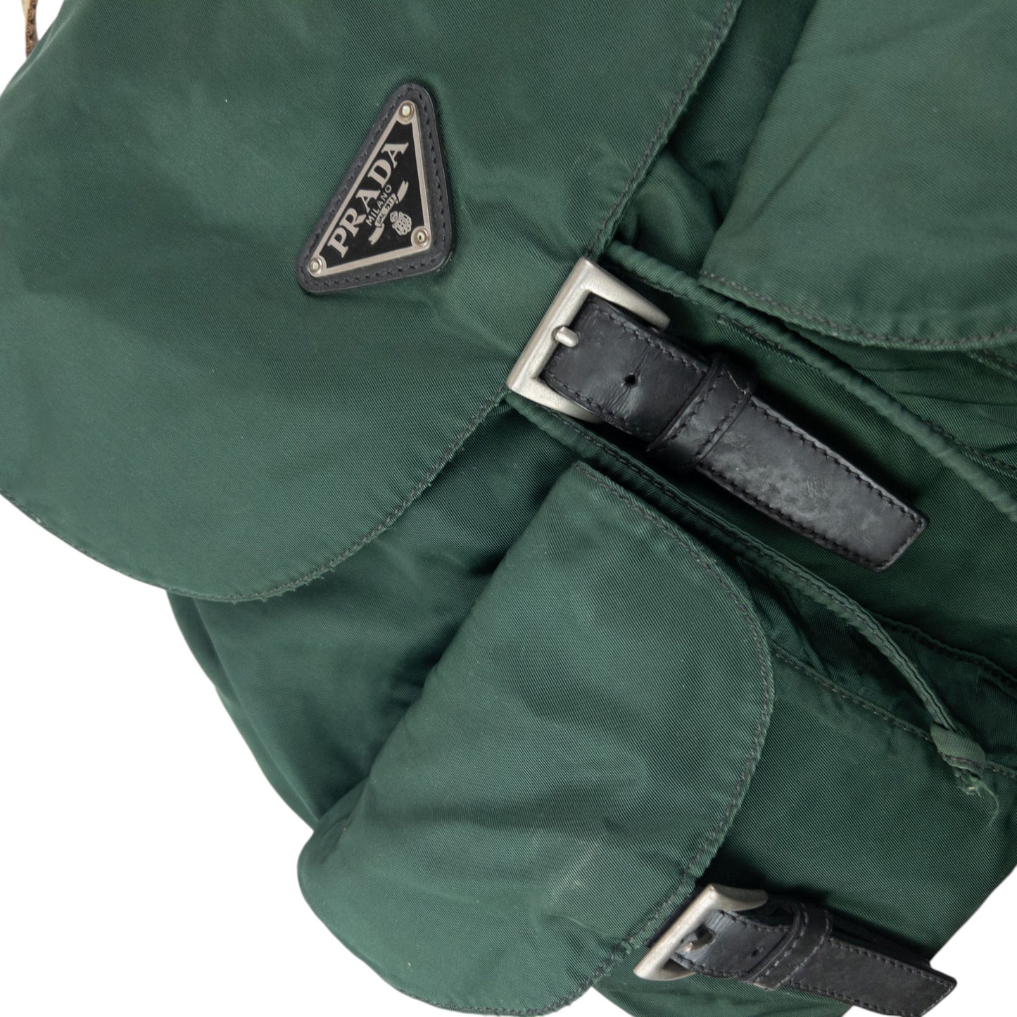 Vintage 90s Prada Cargo Bucket Backpack