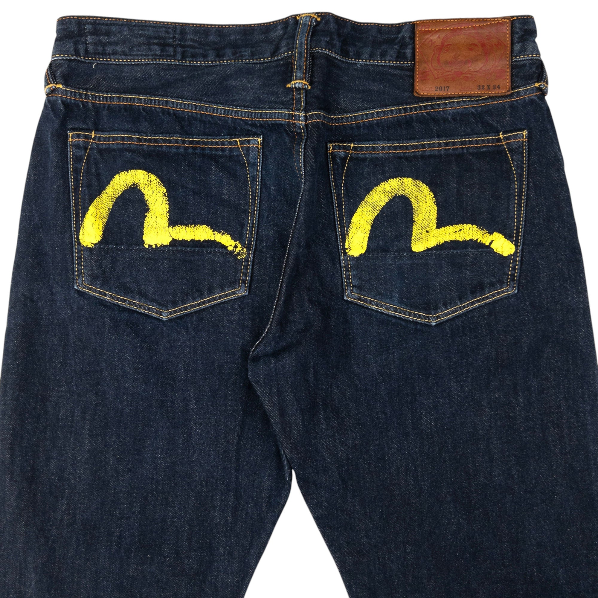 Vintage Evisu Double Gull Japanese Denim Jeans Size W32
