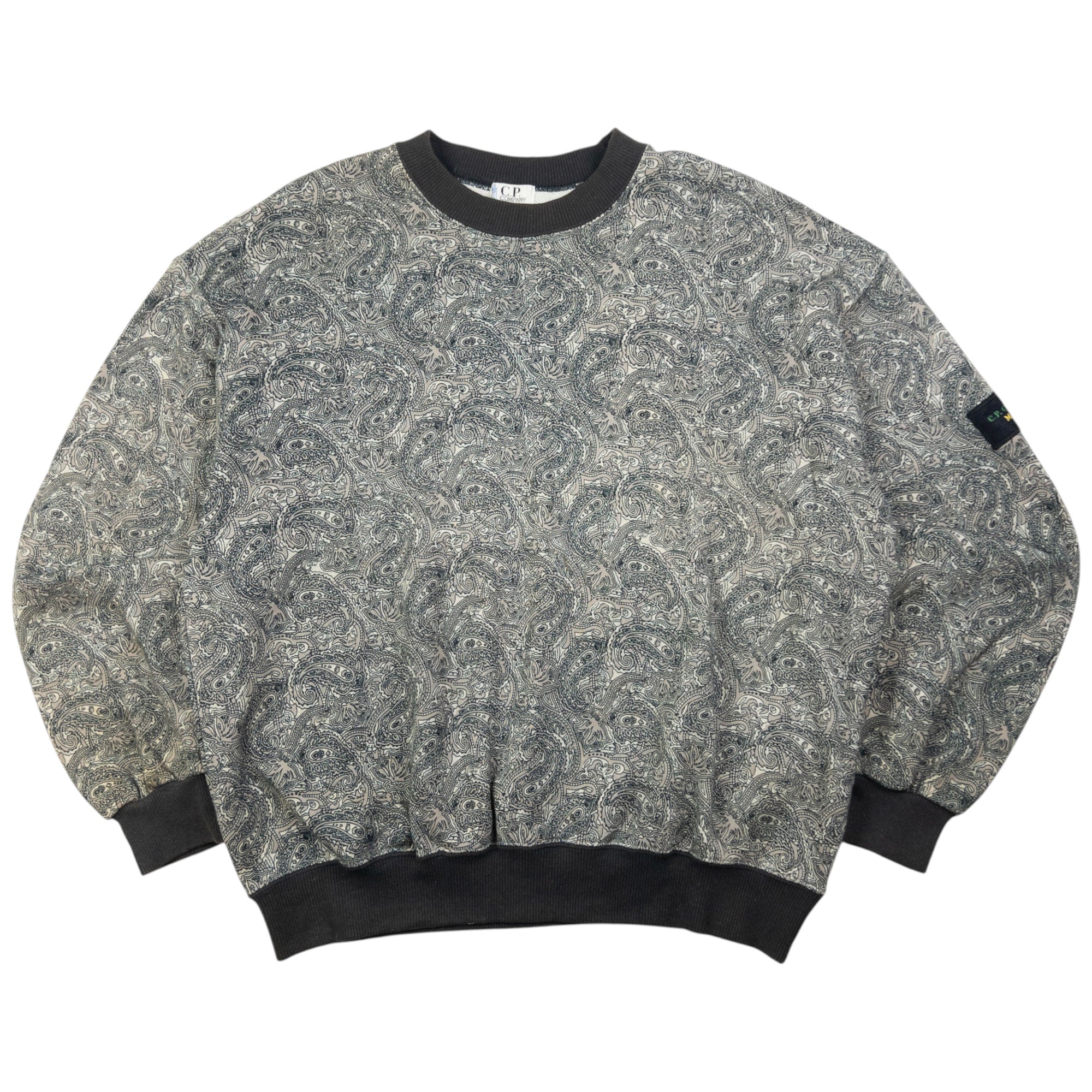 Vintage CP Company Marina Paisley Sweatshirt Size S