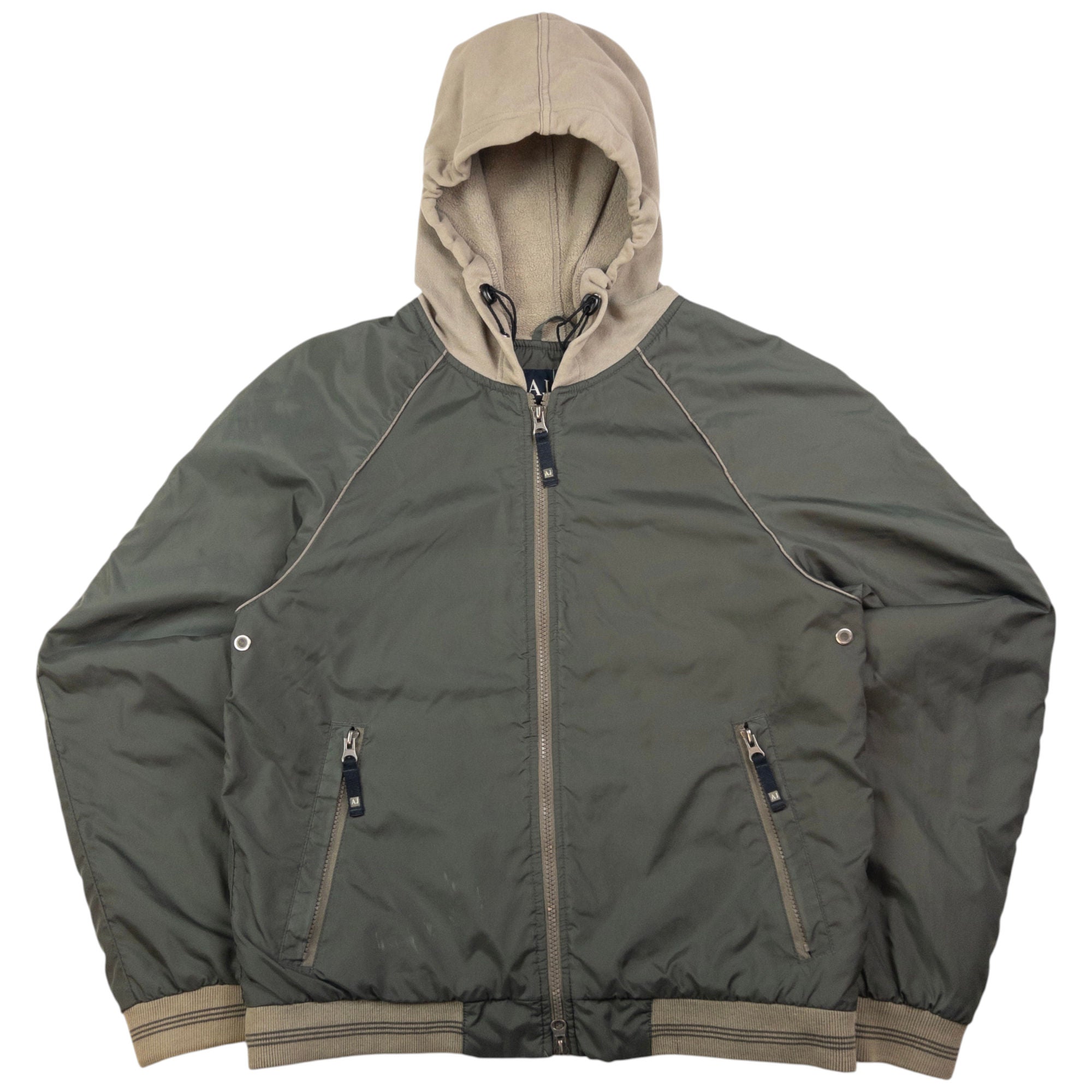 Vintage Armani Jeans Zip Up Jacket Size S