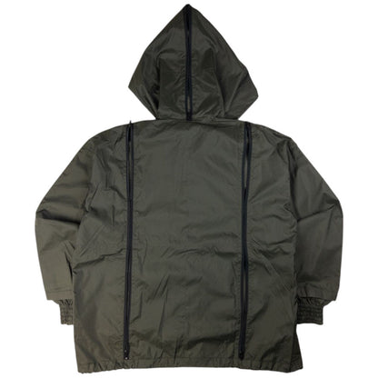 Vintage Final Home Multi Zip Hooded Jacket Size XL