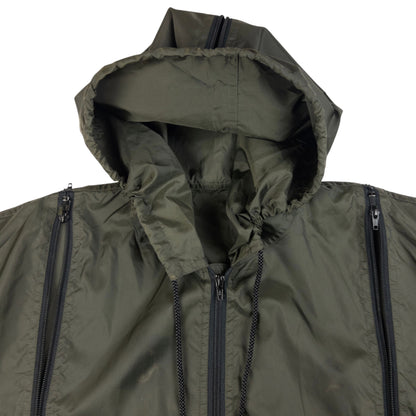 Vintage Final Home Multi Zip Hooded Jacket Size XL
